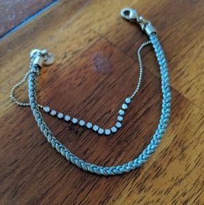 Double strand bracelet